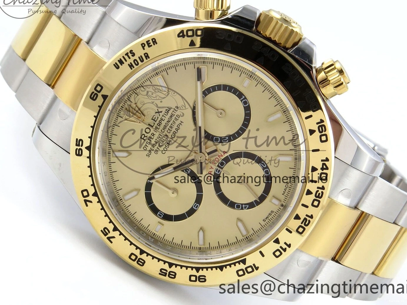 0103 Daytona 126503 APSF 1:1 Best Edition YG Dial on SS YG Braclet SH Timeless 734